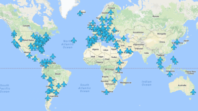 Mappa Password Wi-Fi degli Aeroporti di tutto il Mondo