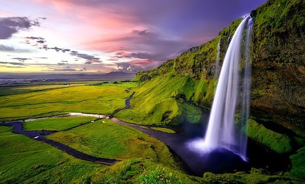 Seljalansfoss Waterfall in Iceland