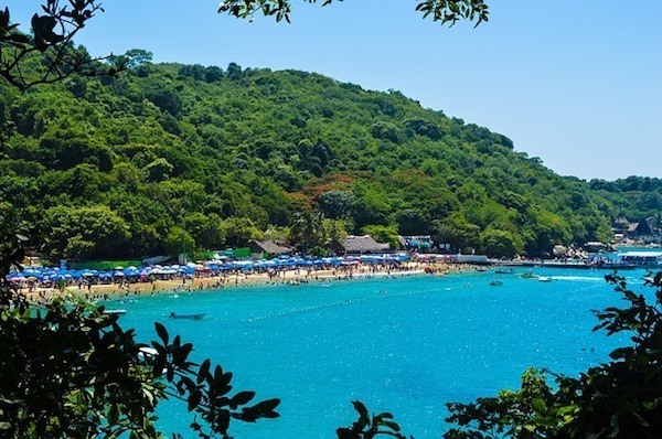 Beach in Acapulco