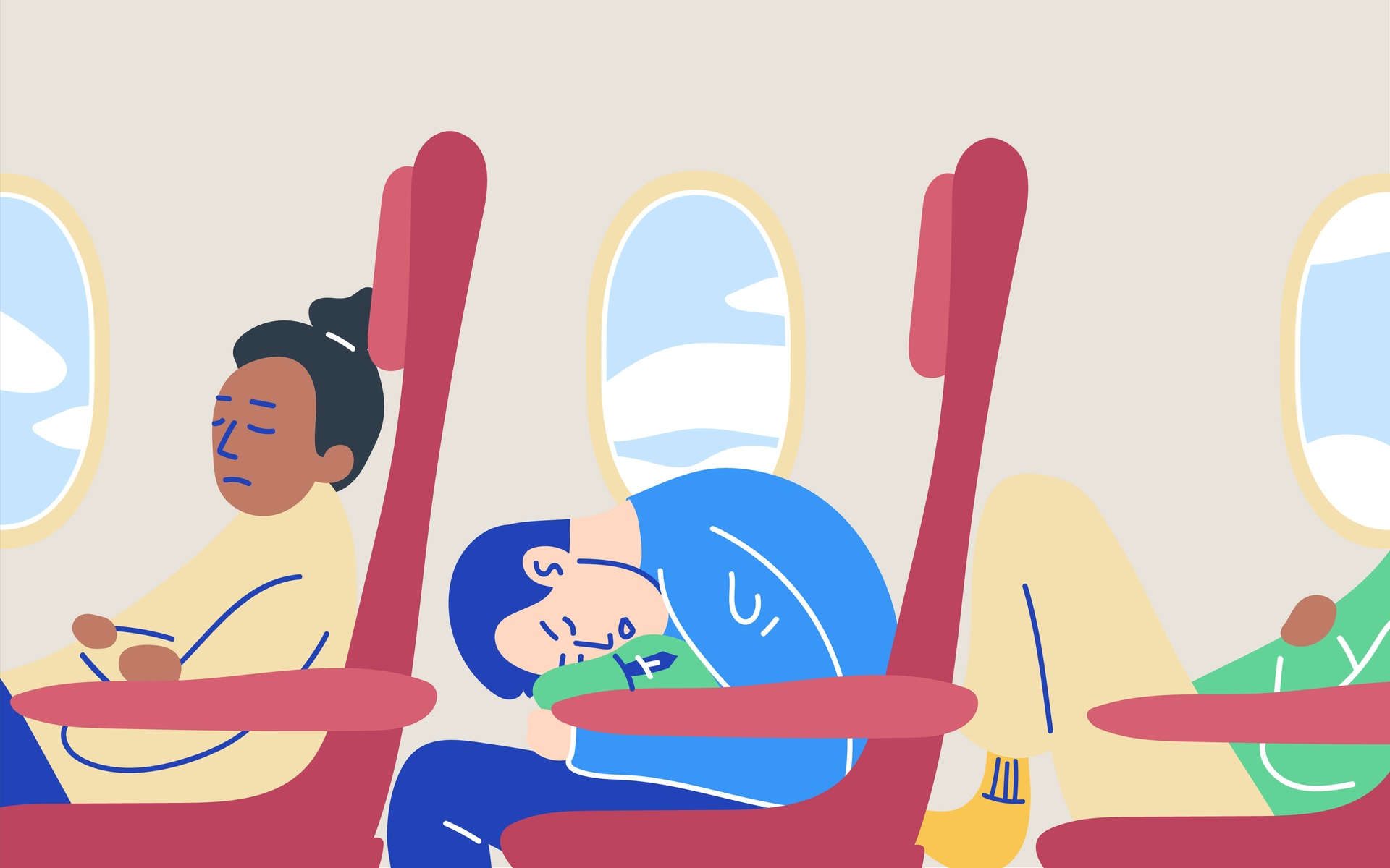 The Best Ways to Sleep on a Plane