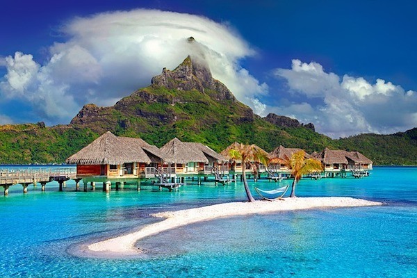 Bora Bora in French Polynesia