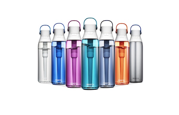  bouteilles d'eau rechargeables brita 